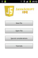 JavaScript IDE for Js & HTML5 โปสเตอร์