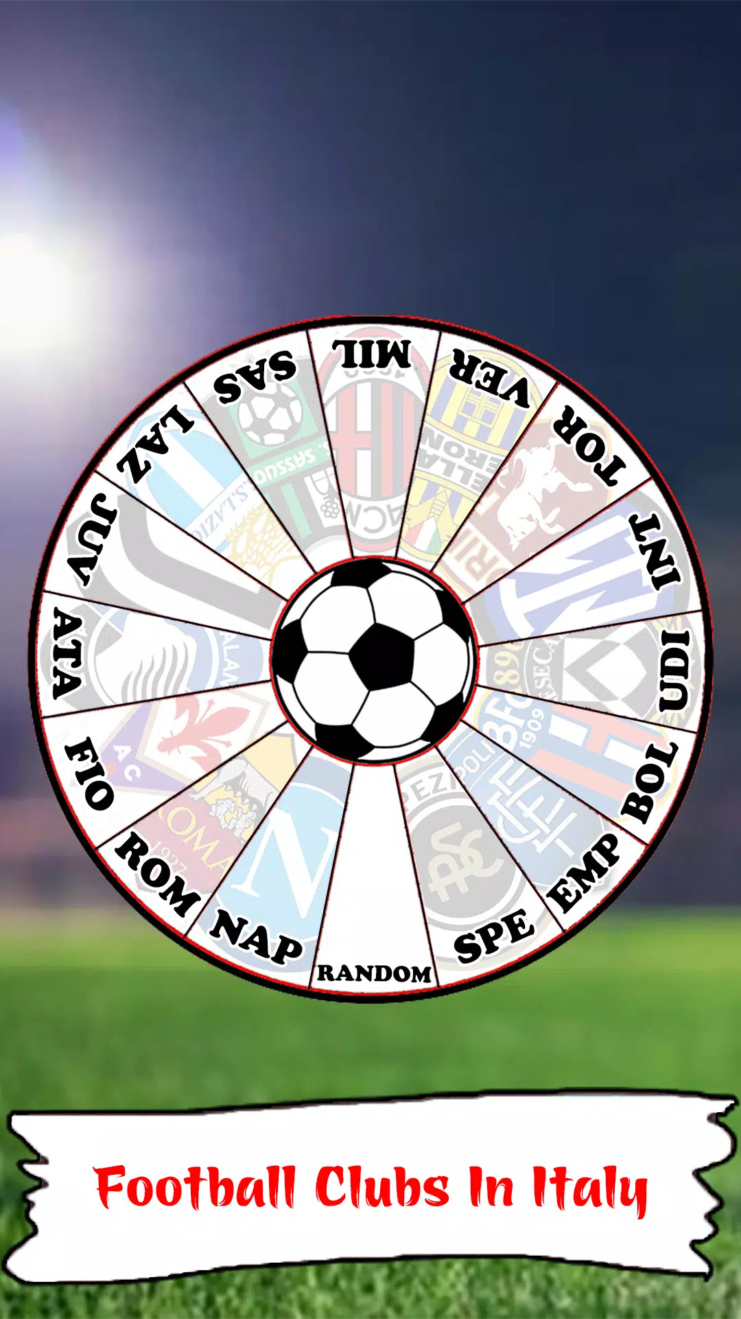 Who Will Win Champions League  Spin the Wheel - Random Picker