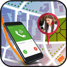 Live Mobile Location Tracker - True Caller Locator icône