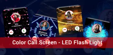 Color Call Screen - LED Flash Light