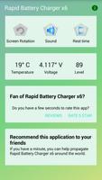 Rapide Batterie Chargeur x6 capture d'écran 3