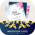 eCard Invitation Maker- Digital Invitation Card أيقونة