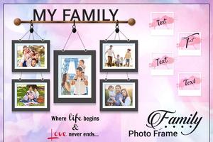 Family Photo Frame-Family Collage Photo Affiche