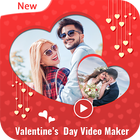 Valentine Day Video Maker icône