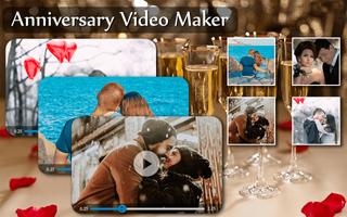 Anniversary Video Maker постер