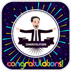 Congratulations Photo Frame icône