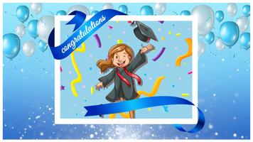 برنامه‌نما Congratulations Photo Frame عکس از صفحه