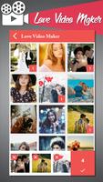 Love HD Video Maker captura de pantalla 1