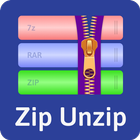 Extrator rar do leitor de zip ícone
