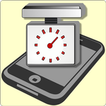 Digital scale simulator joke icon