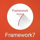 Framework7 V3 components icône