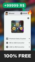 پوستر Get Robux Counter and RBX Calc
