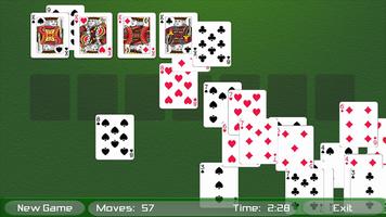 permainan kartu solitaire screenshot 1