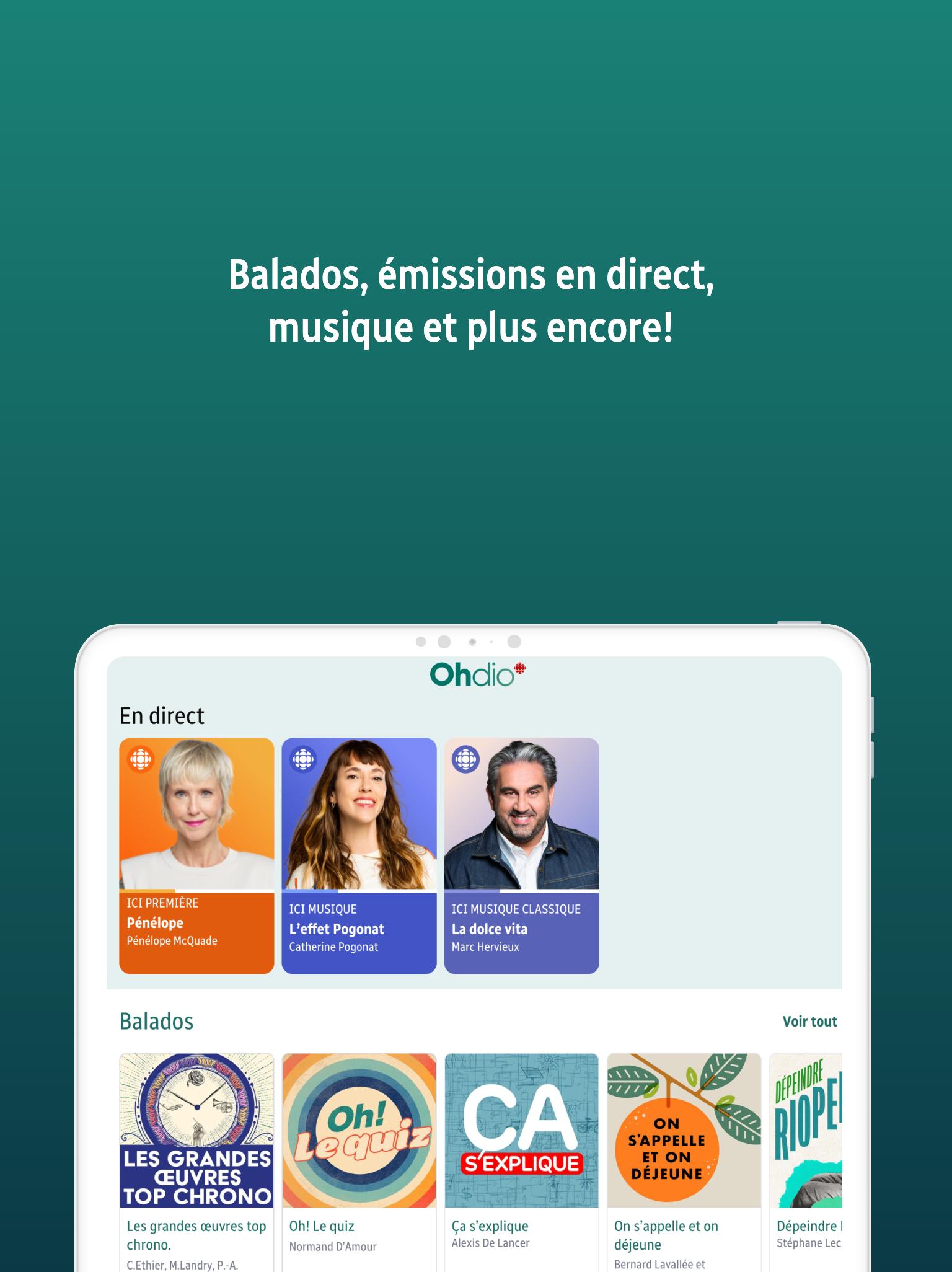 Radio-Canada OHdio APK for Android Download