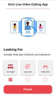 Girl Live Video Call Live Chat تصوير الشاشة 1
