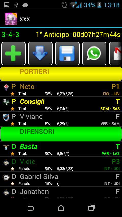 lista giocatori fantacalcio 2018 scarica