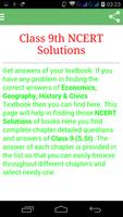 Class 9 Social Science Solutions 海報