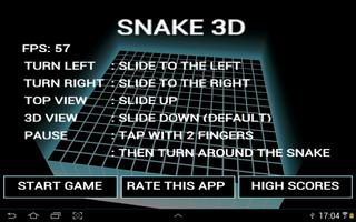 Snake 3D スクリーンショット 1