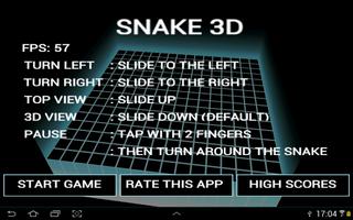 Snake 3D ảnh chụp màn hình 1
