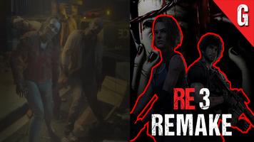 RE 3 Remake पोस्टर