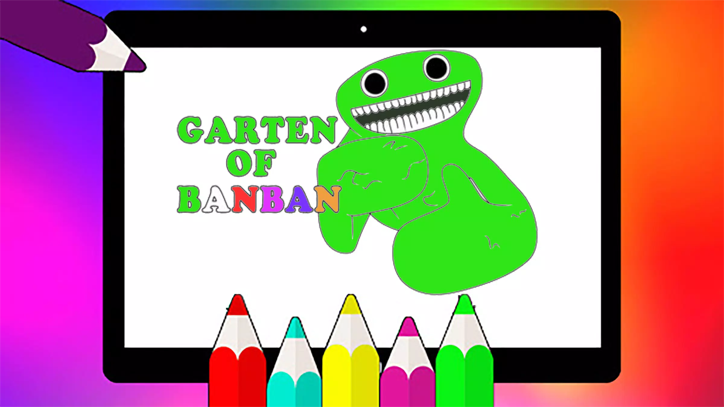 Download do APK de Livro Colorir Garten Banban para Android