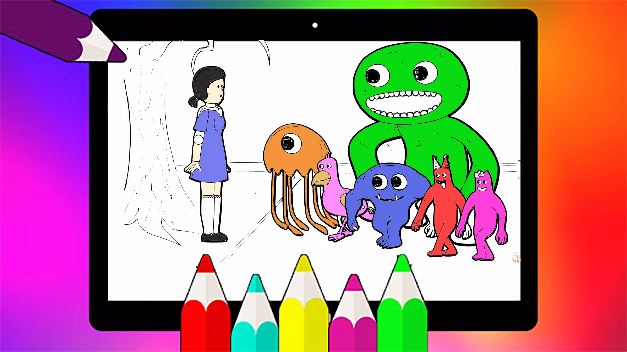 Garten Of BanBan 2 Coloring for Android - Free App Download