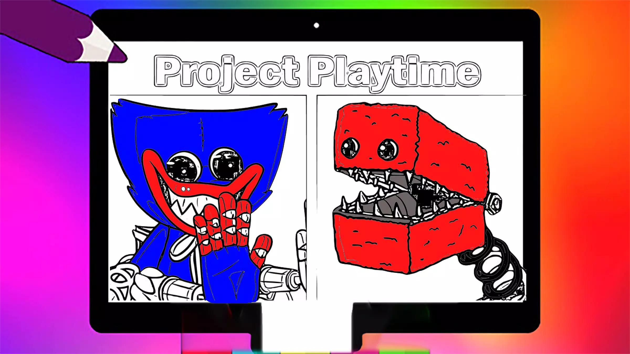 Download do APK de Livro colorir Poppy Playtime para Android