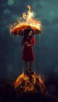 Fire Flames Wallpapers 포스터