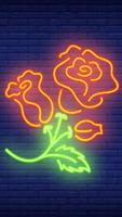 Neon Flowers Live Wallpaper screenshot 1