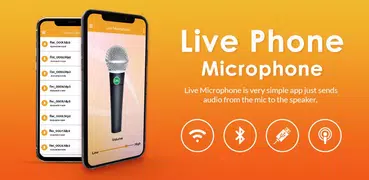 Live Phone Microphone – Mic Announcement & Speaker