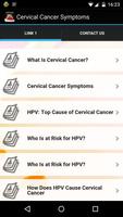 Cervical Cancer Symptoms 海報