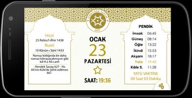İsmailağa Takvim الملصق