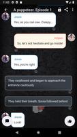 Offline Scary Chat Stories App Affiche
