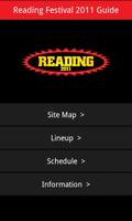 Reading Festival 2011 Guide الملصق