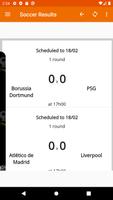 Results of soccer tournaments with live score screenshot 1