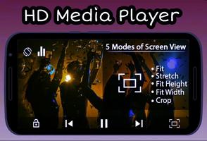 Real Video Player HD - Media Player स्क्रीनशॉट 2