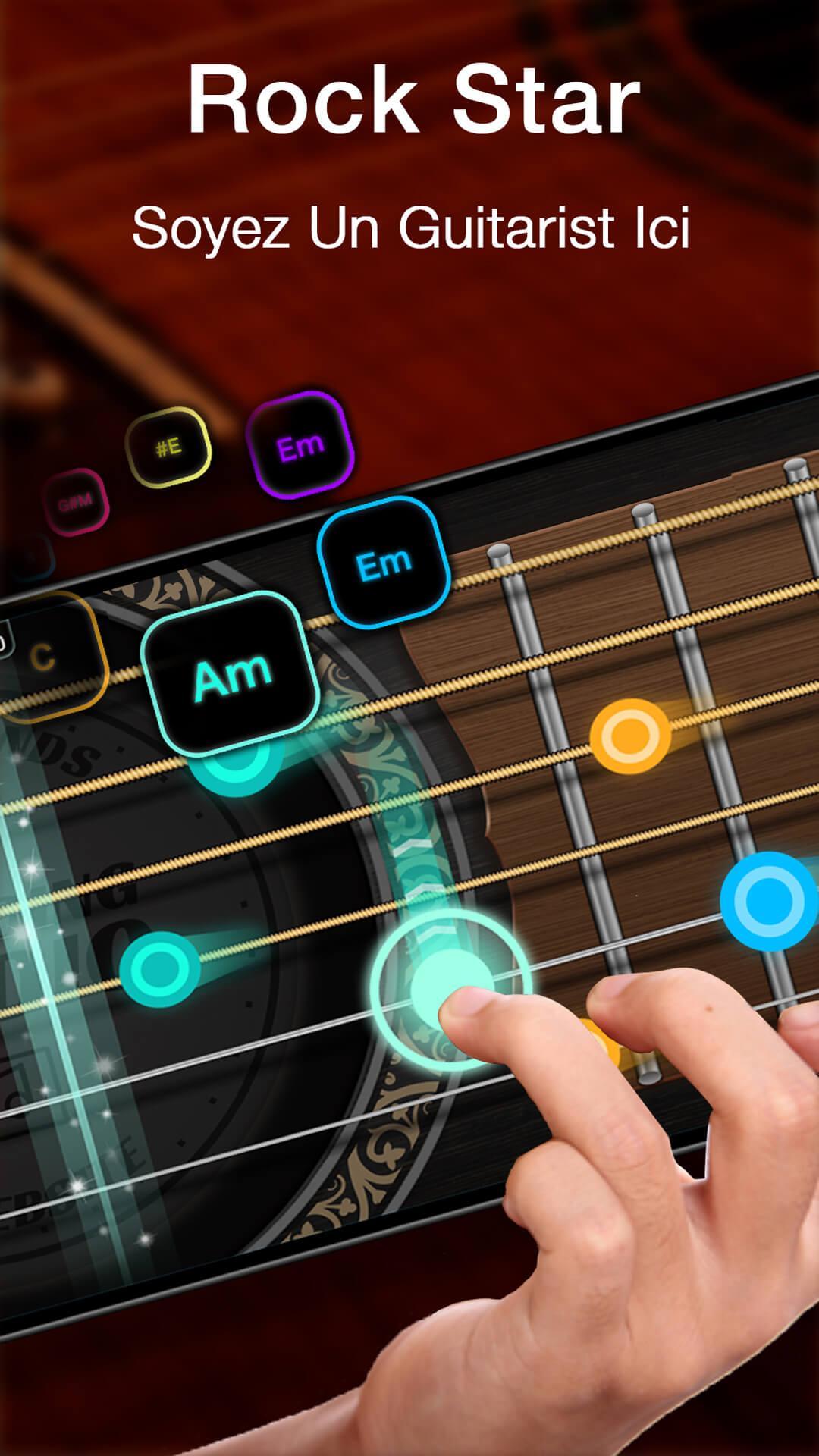 Real Guitare Gratuite - Jeu de Rythme & Accords APK pour Android Télécharger