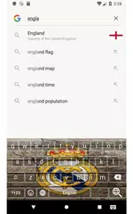 Скачать Madrid Keyboard APK