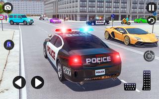 Cop Car Police Simulator Chase syot layar 1