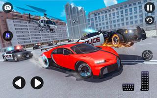 Cop Car Police Simulator Chase syot layar 2