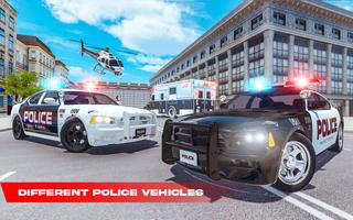 Cop Car Police Simulator Chase syot layar 3