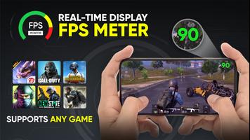 Real-time FPS Meter on Screen पोस्टर