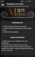 Receitas Low Carb Screenshot 2