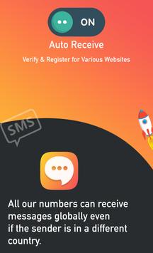 Receive SMS online - Temporary phone number 截图 2