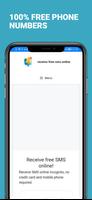 Receba SMS Online - OTP Cartaz