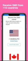 Recevoir des SMS en ligne, OTP capture d'écran 1