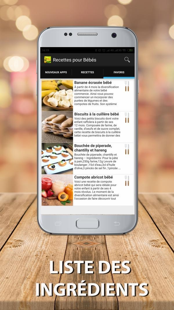 Recettes Pour Bebes For Android Apk Download