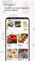 resep kue basah offline poster