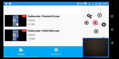 Free Game Recording App -  Fire Recorder capture d'écran 1