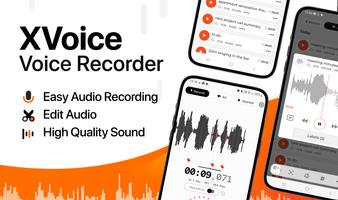 Voice Recorder Pro - XVoice الملصق